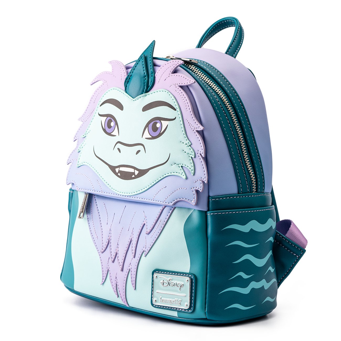 Loungefly Disney Raya and the Last Dragon Sisu Mini Backpack - Side