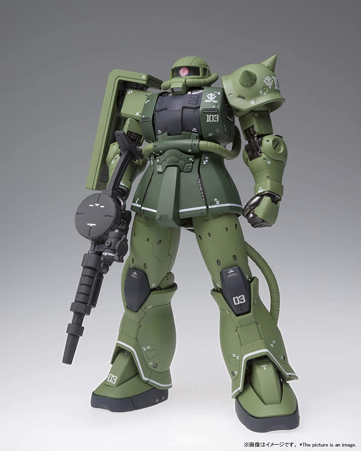 Mobile Suit Gundam: The Origin MS-06C Zaku II Type C, Bandai GundamFix Figuration Metal Composite