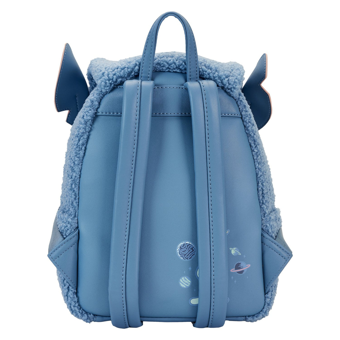 Loungefly Disney Stitch Plush Pocket Mini Backpack - Back