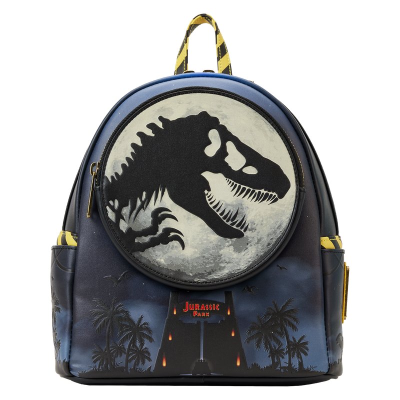 Loungefly Jurassic Park 30th Anniversary Dino Moon Mini Backpack - Front