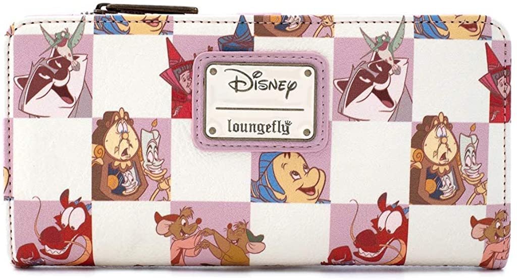 Loungefly Disney Princess Sidekicks Allover Print Wallet