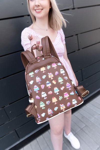 Loungefly Disney Princess Cakes Mini Backpack - IRL Back