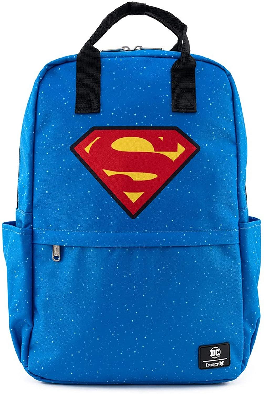 DC Comics Superman Shield and Stars Nylon Backpack