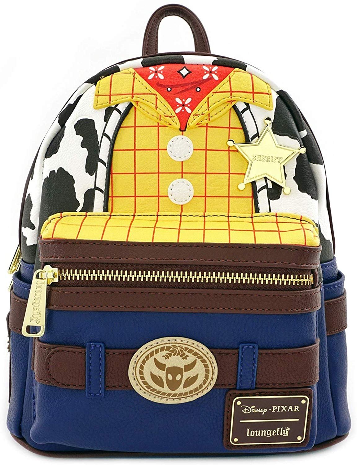 Loungefly Disney Pixar Toy Story Woody Cosplay Mini Backpack