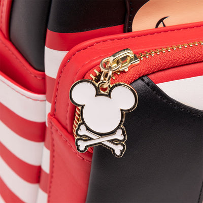 707 Street Exclusive - Loungefly Disney Pirate Mickey Mouse Cosplay Mini Backpack - Zipper Pull