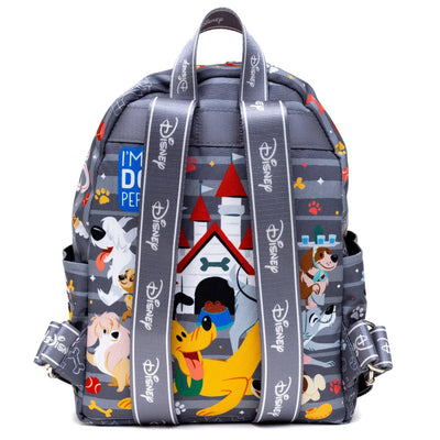 WondaPop Disney Dogs Nylon Mini Backpack - Back with Straps