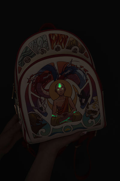 Loungefly Avatar Aang Meditation Mini Backpack - IRL 02