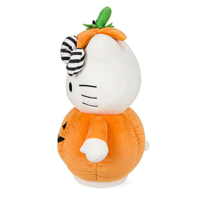 Kidrobot Sanrio 13" Hello Kitty Halloween Pumpkin Plush Toy - Side 1