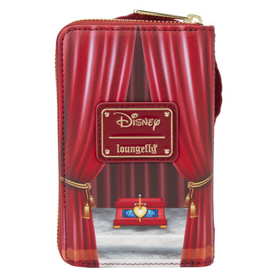 Loungefly Disney Snow White Evil Queen Throne Zip-Around Wallet - Back