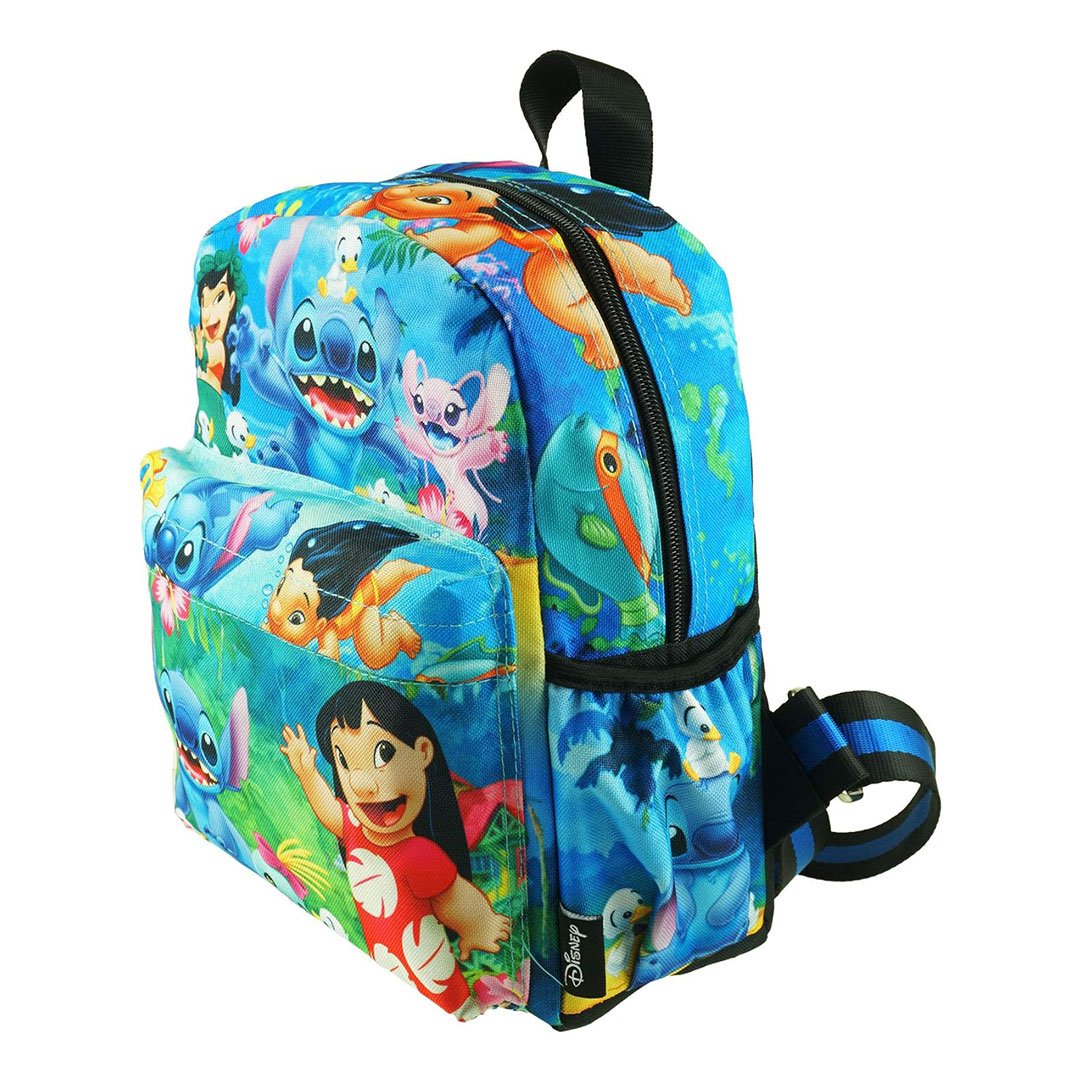 WondaPop Disney Lilo and Stitch Printed Nylon Mini Backpack - Side angle 1