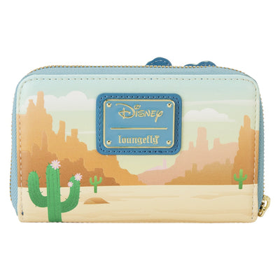 Loungefly Disney Western Mickey and Minnie Zip-Around Wallet - Back