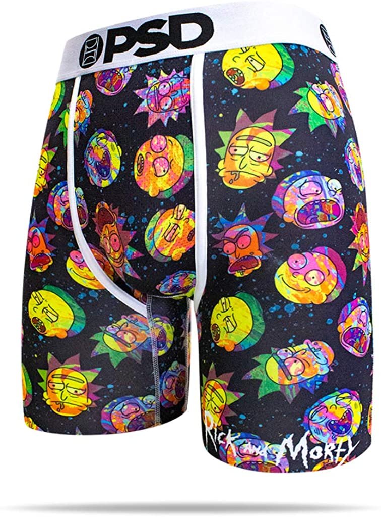 Rick & Morty Heads Boxer Brief