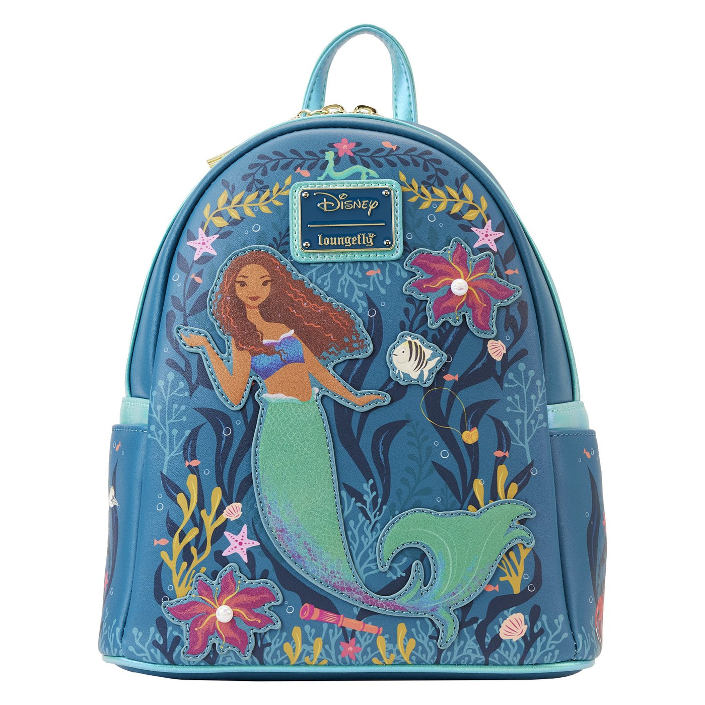 Loungefly Disney Little Mermaid Ariel Live Action Mini Backpack - Front