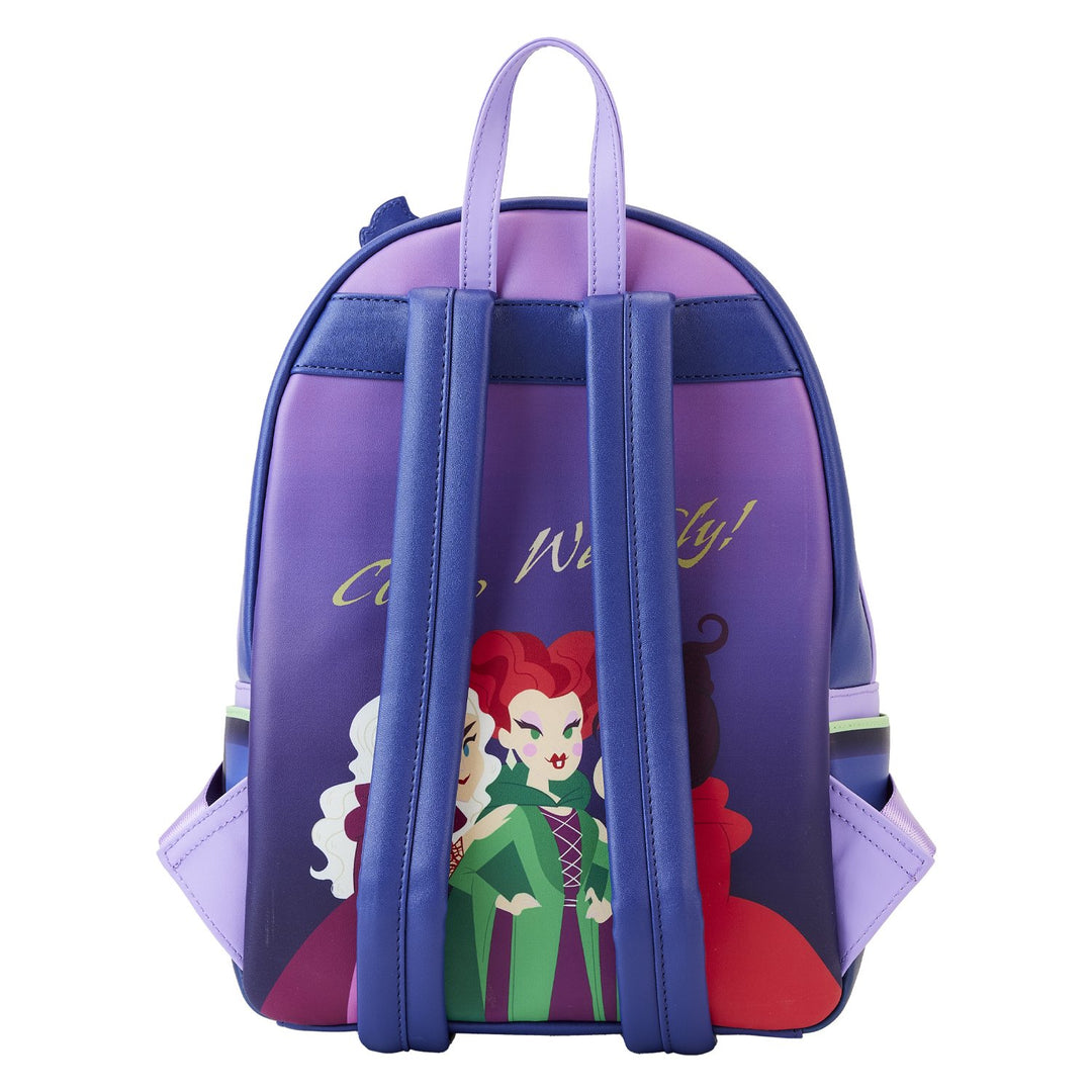 Disney hotsell Winifred Sanderson Hocus Pocus backpack and wallet and clutch combo