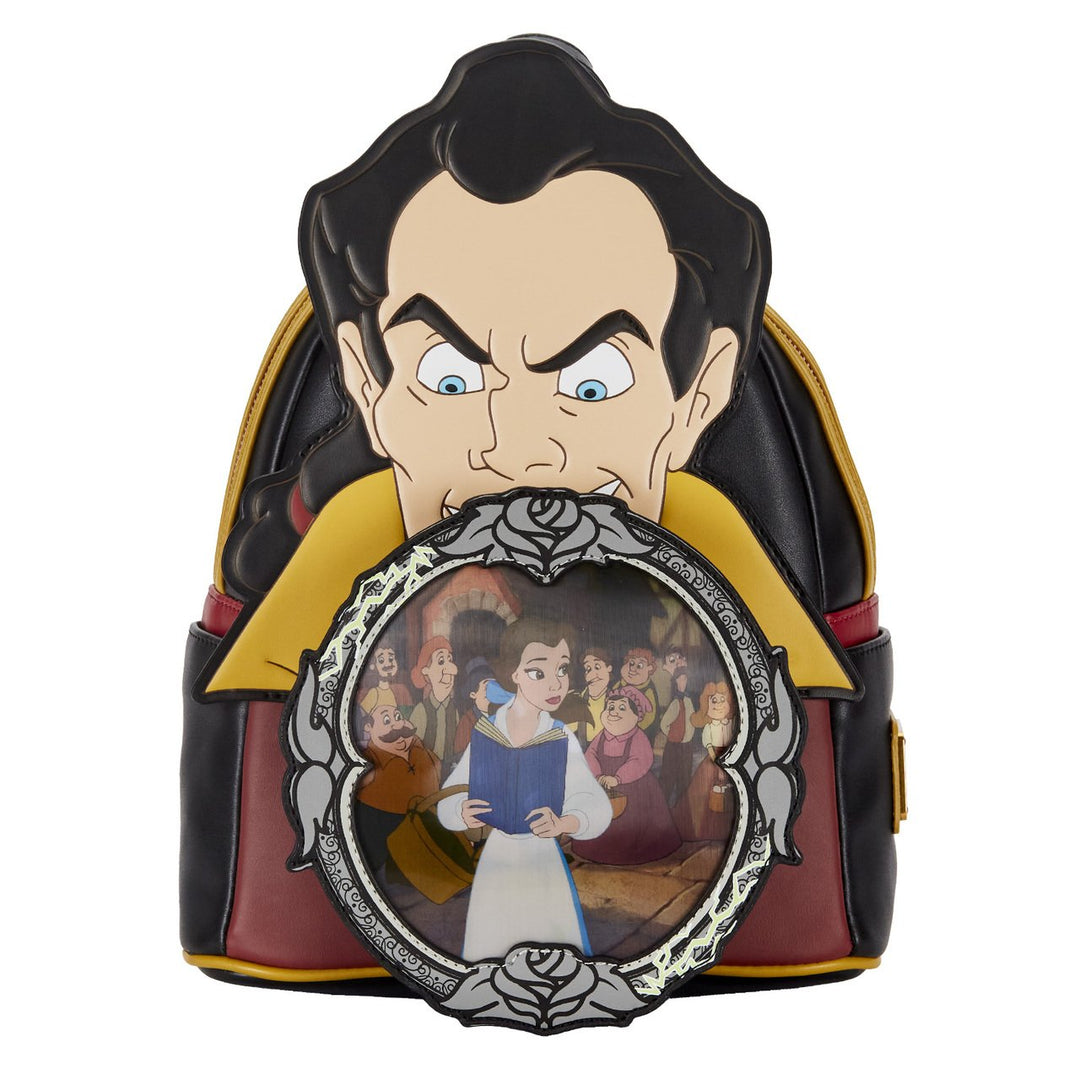 Loungefly Disney Villains Scene Gaston Mini Backpack - Front