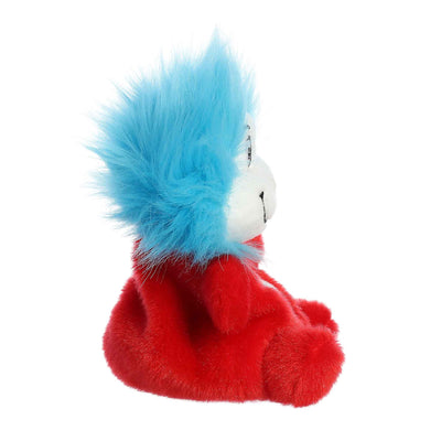 Aurora Dr. Seuss The Cat in the Hat 5" Thing 1 Palm Pals Plush Toy - Full Side View