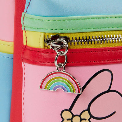 Loungefly Sanrio Hello Kitty And Friends Color Block Mini Backpack - Zipper Pull