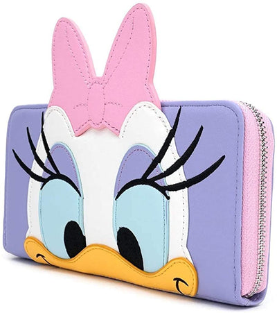 Disney Daisy Duck Cosplay Zip-Around Wallet