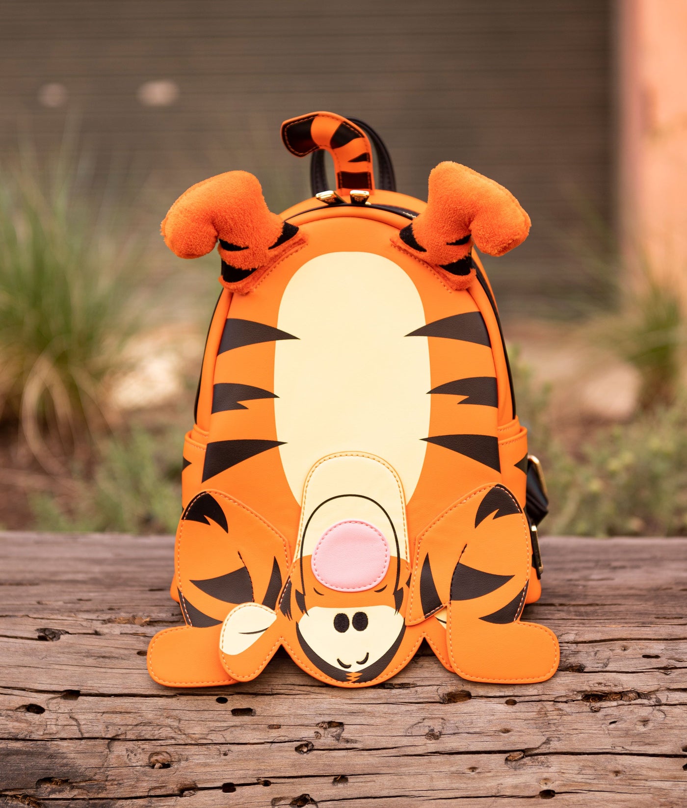 Loungefly Disney Winnie the Pooh Tigger Cosplay Mini Backpack - IRL Front