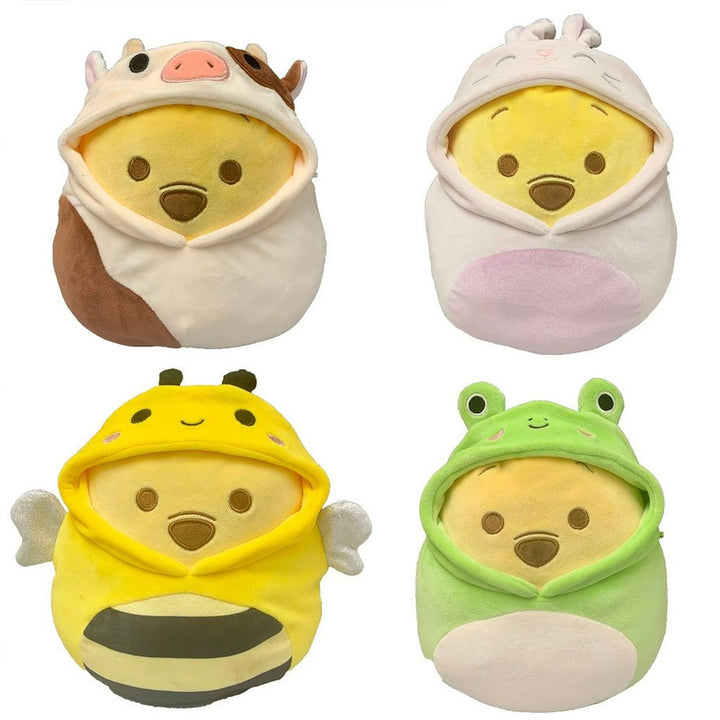 Squishmallows Disney Winnie the Pooh 8" Peek-A-Pooh Bunny Plush Toy - Assortment