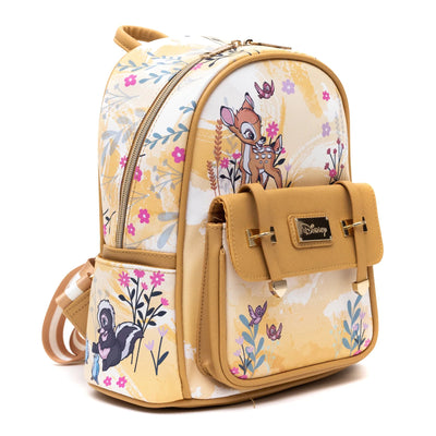 WondaPop Disney Bambi Floral Mini Backpack - Side View