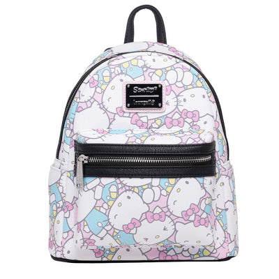707 Street Exclusive - Loungefly Sanrio Hello Kitty Pastel Mini Backpack - Front