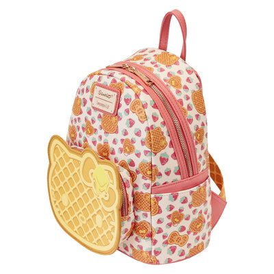 671803458147 - Loungefly Sanrio Hello Kitty Breakfast Waffle Mini Backpack - Top View