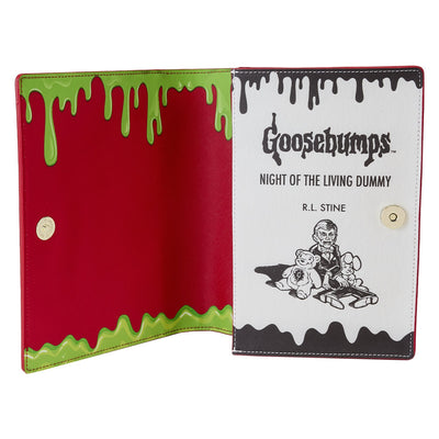 Loungefly Sony Goosebumps Slappy Book Cover Crossbody - Open