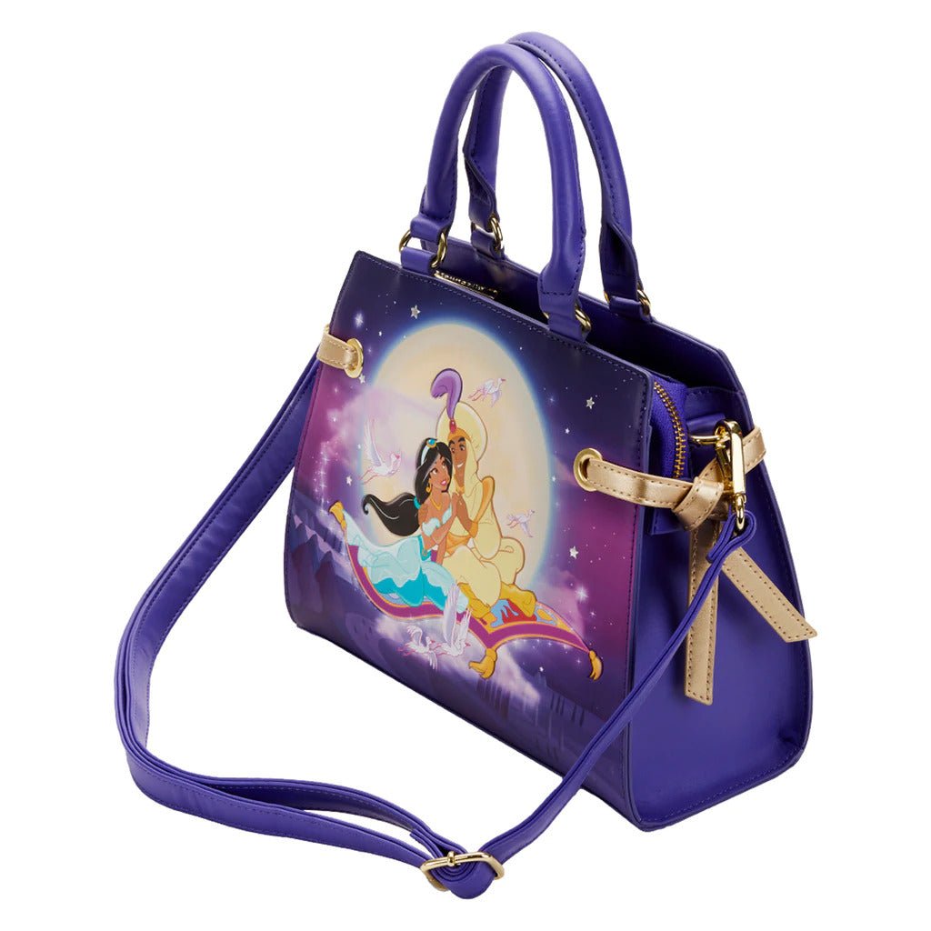 Loungefly Disney Aladdin 30th Anniversary Crossbody Bag - Side