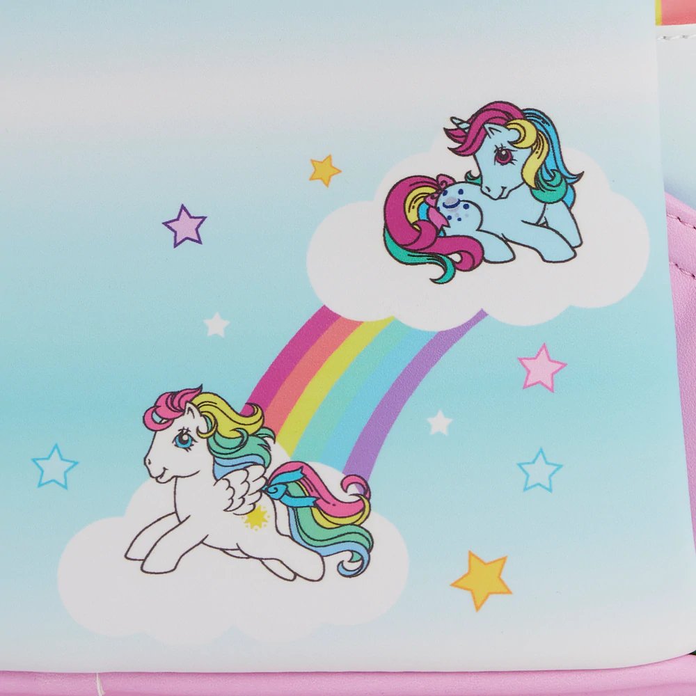 Loungefly Hasbro My Little Pony Castle Mini Backpack - Back Print