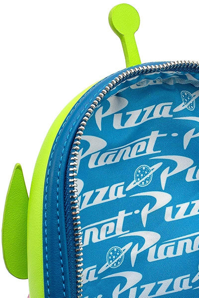 Loungefly Disney Pixar Toy Story Pizza Planet Alien Mini Backpack - Interior