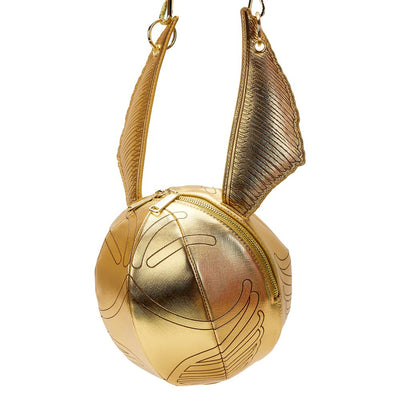 671803448995 - Loungefly Harry Potter Golden Snitch Crossbody - Movable Wings