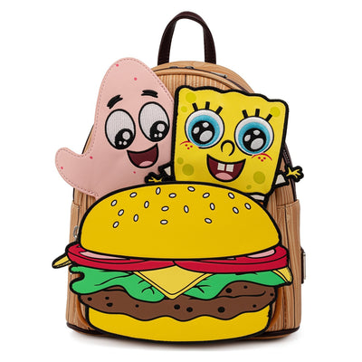 Nickelodeon SpongeBob Squarepants Krabby Patty Group Mini Backpack