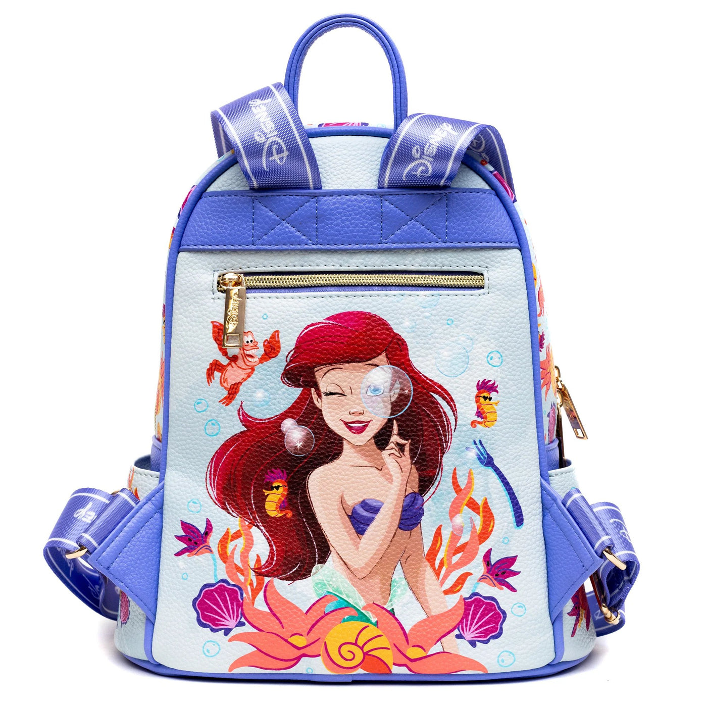 WondaPop Disney The Little Mermaid Mini Backpack - Back