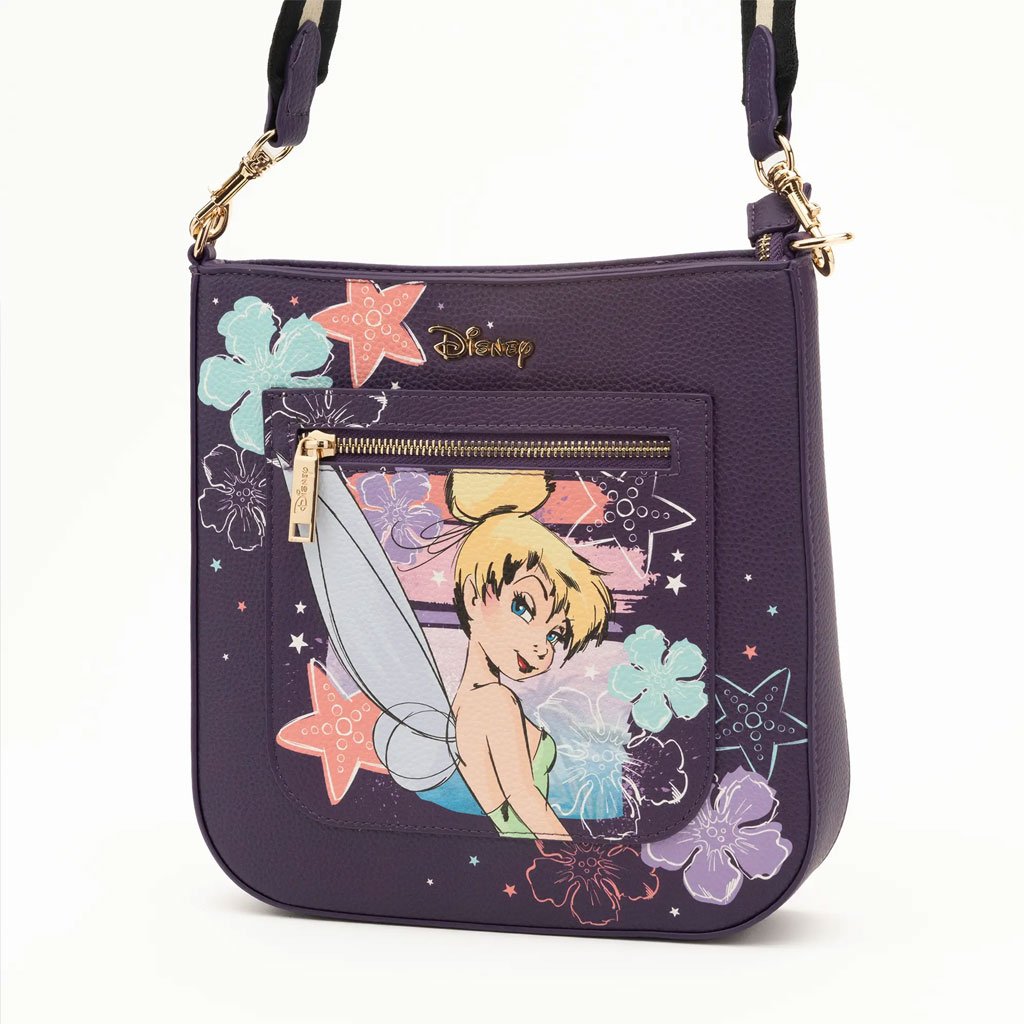 WondaPop Designer Series Disney Peter Pan Tinkerbell Crossbody - With Straps