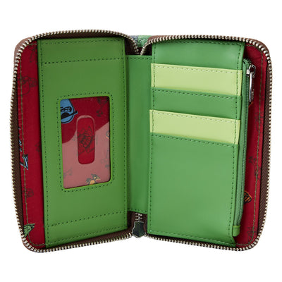 Loungefly Cartoon Network Foster's Home For Imaginary Friends Mac and Blue Zip-Around Wallet - Interior