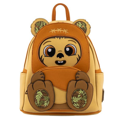 Loungefly Star Wars Wicket Footsie Cosplay Mini Backpack - Front