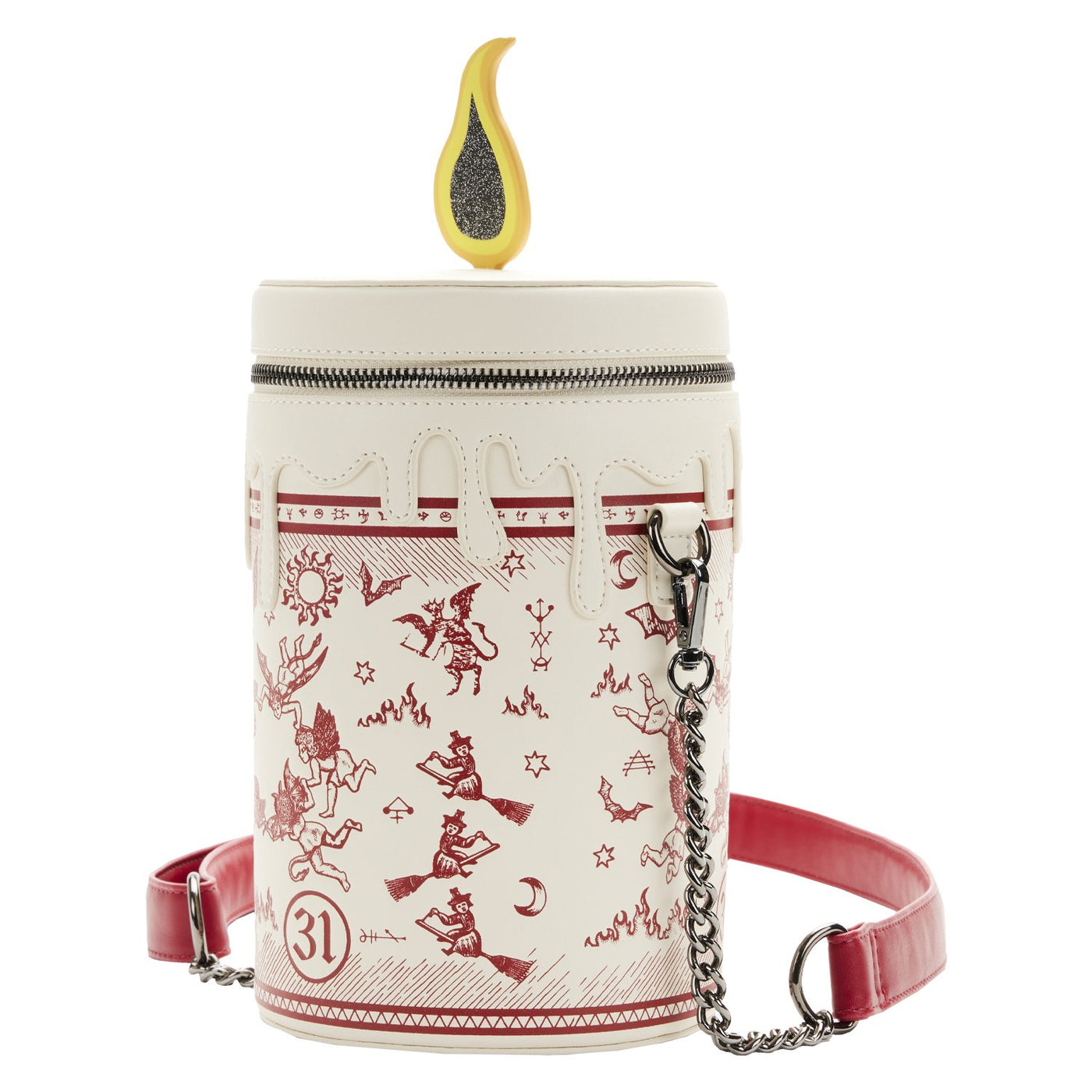 Loungefly Disney Hocus Pocus Black Flame Candle Crossbody - Side View