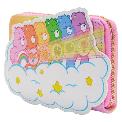 Loungefly Care Bears Stare Rainbow Zip-Around Wallet - Side View