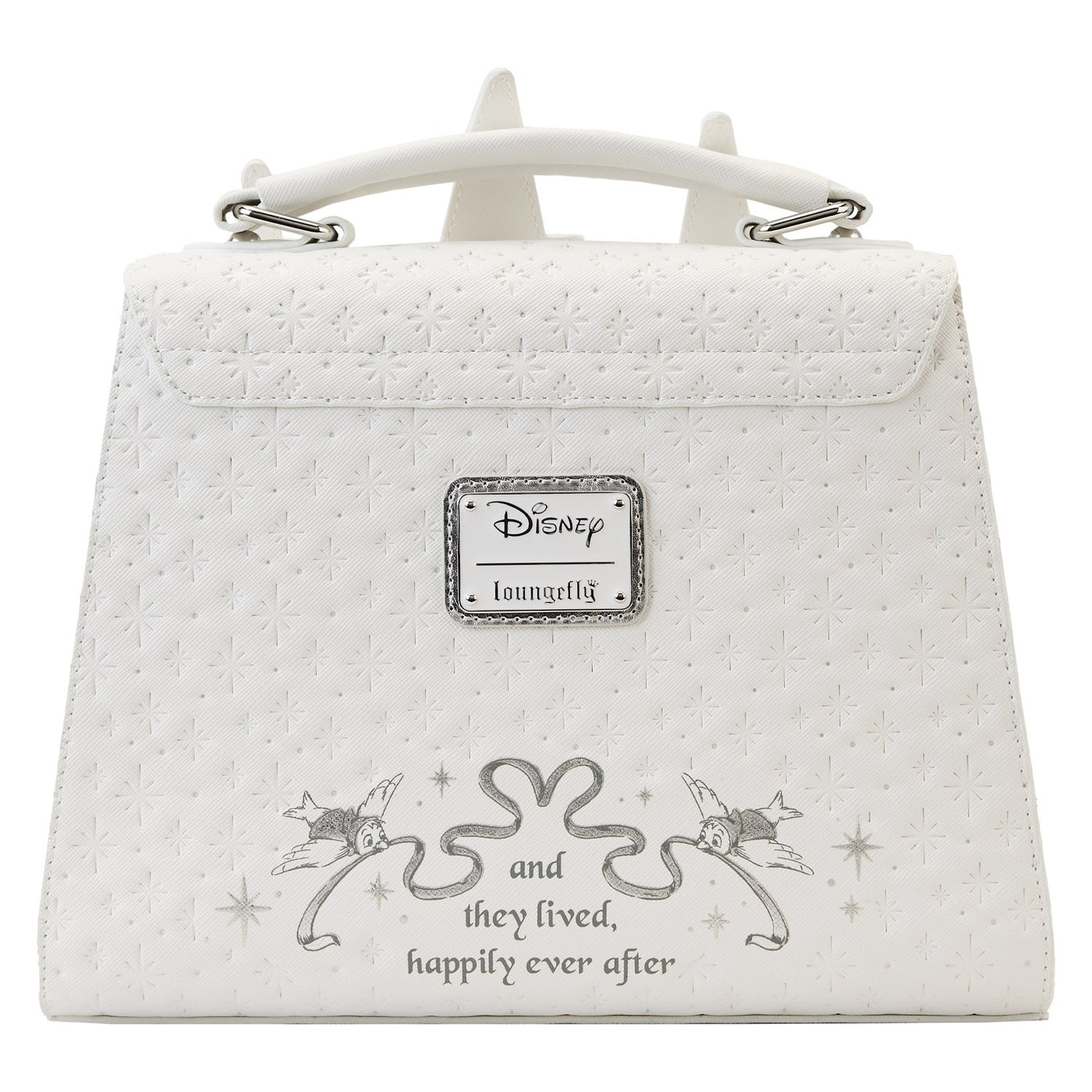 Loungefly Disney Cinderella Happily Ever After Crossbody Bag - Back - 671803391376