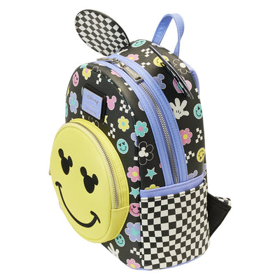 671803455108 - Loungefly Disney Mickey Y2K Mini Backpack - Top View