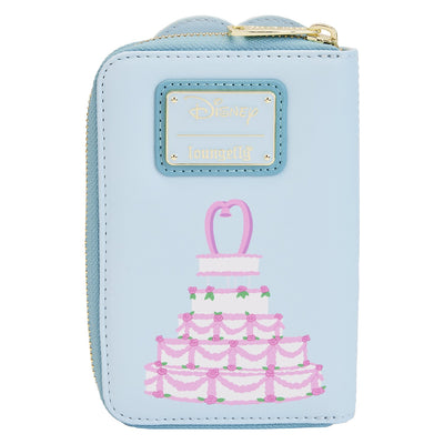 671803447455 - Loungefly Disney Little Mermaid Wedding Cake Zip-Around Wallet - Back
