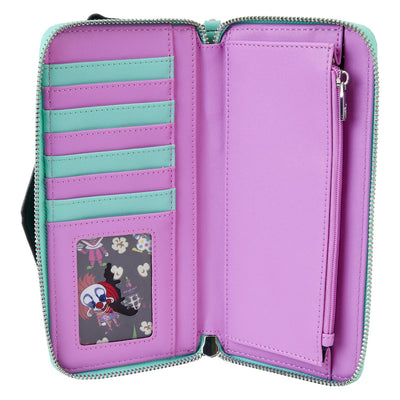Loungefly MGM Killer Klowns From Outer Space Zip-Around Wristlet - Open
