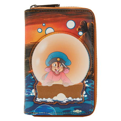 Loungefly An American Tail Fievel Bubbles Zip Around Wallet - Front