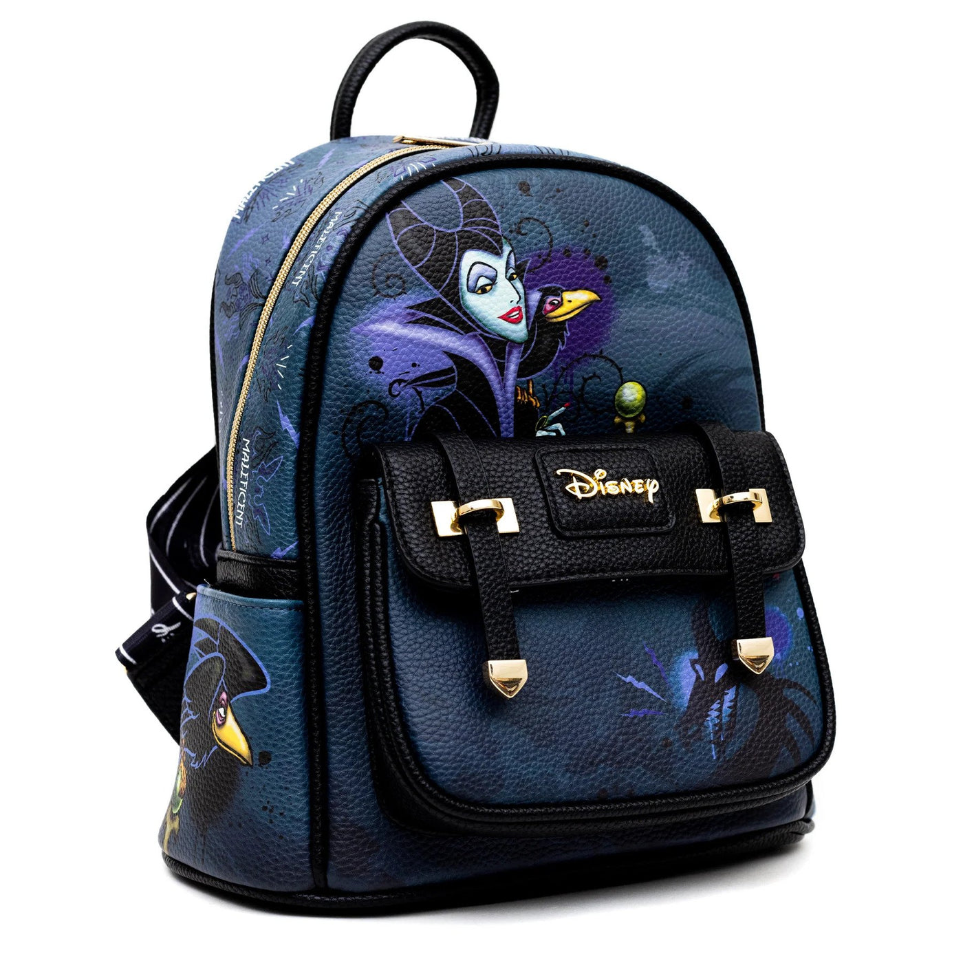 WondaPop Disney Villains Maleficent Mini Backpack - Side View