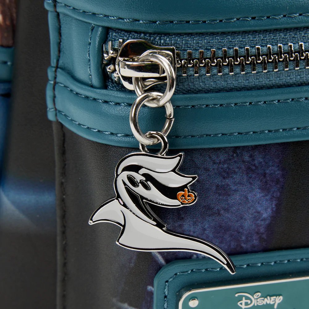 Loungefly Disney Nightmare Before Christmas Final Frame Mini Backpack - Zipper Pull
