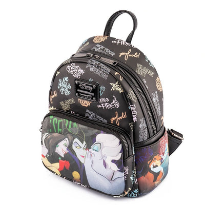 Loungefly Disney Villains Club Mini Backpack - Top
