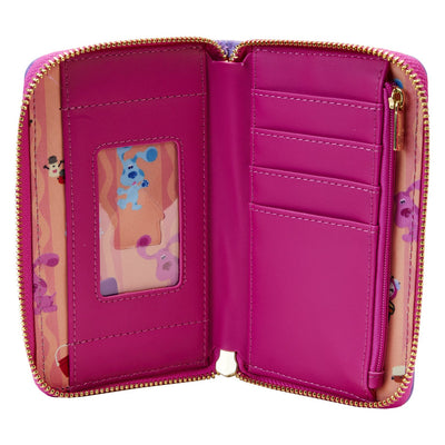 671803451018 - Loungefly Nickelodeon Blues Clues Mail Time Zip-Around Wallet - Interior