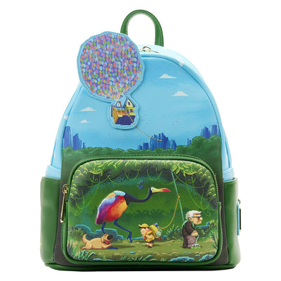 Loungefly Pixar Up Moment Jungle Stroll Mini Backpack - Front