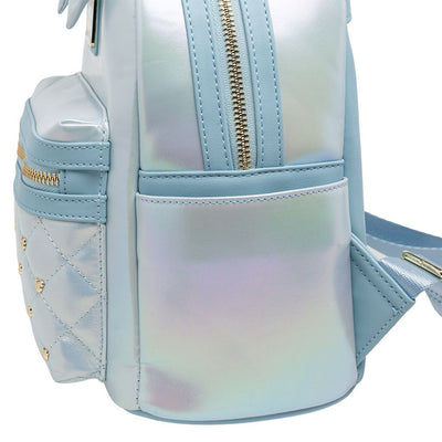 707 Street Exclusive - Loungefly Disney The Minnie Mouse Classic Series Mini Backpack - Iridescent Sky - Side Pocket